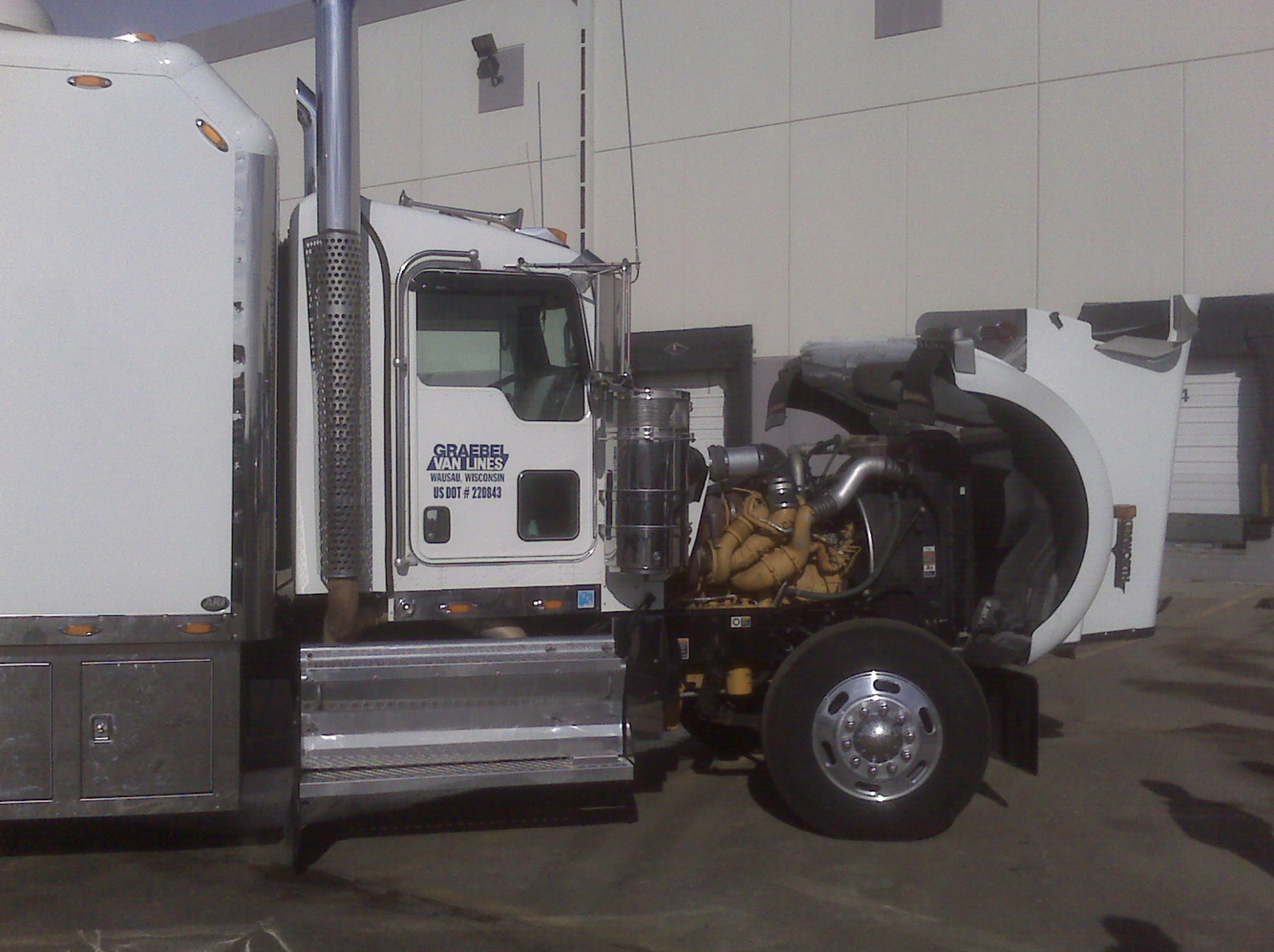 this image shows truck repair in Pueblo, CO